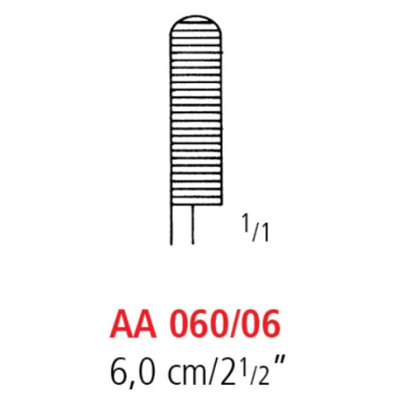 AA 060/06 зажим типа бульдог dieffenbach, прямой, 6 см