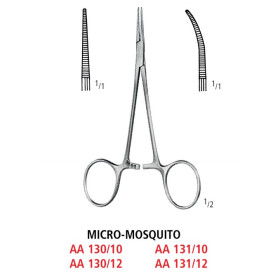 AA 130/10 зажим артериальный MICRO-MOSQUITO, 10 см