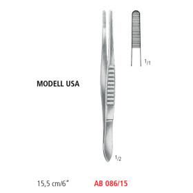 AB 086/15 щипці для перев'язувальних матеріалів MODELL USA, 15.5 см