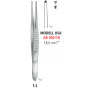 AB 092/18 щипці для тканин MODELL USA, зубці 1х2, 18.0 см