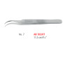 AB 502/07 пинцет JEWELER'S, №7, 11.5 см
