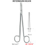 AC 110/18 ножницы METZENBAUM-NELSON, прямые, тупые/тупые, 18.0 см