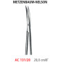 AC 131/20 ножницы METZENBAUM-NELSON, изогнутые, острые/острые, 20.0 см