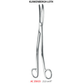 AC 250/23 ножницы артериальные KLINKENBERGH-LOTH, 23.0 см