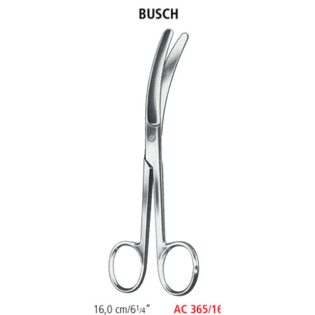 AC 365/16 ножиці для перетину пуповини BUSCH, 16.0 см