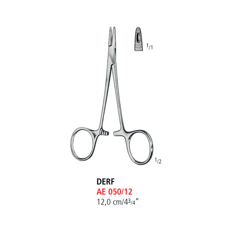AE 050/12 голкотримач DERF, 12.0 см
