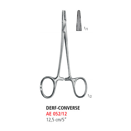AE 052/12 голкотримач DERF-CONVERSE, 12.5 см
