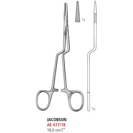 AE 077/18 голкотримач JACOBSON, 18.0 см