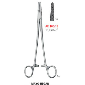 AE 100/18 иглодержатель MAYO-HEGAR, 18.0 см
