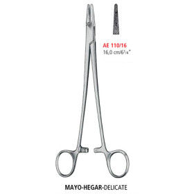 AE 110/16 иглодержатель MAYO-HEGAR-DELICATE, 16.0 см