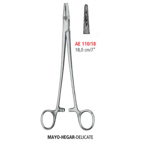 AE 110/18 иглодержатель MAYO-HEGAR-DELICATE, 18.0 см