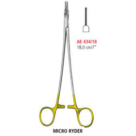 AE 434/18 иглодержатель MICRO RYDER TUC 18.0 см