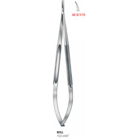 AE 611/15 микроиглодержатель REILL, изогнутый, 15.0 см