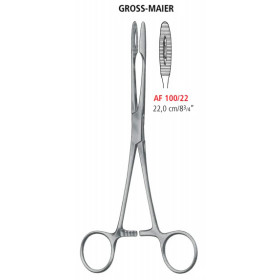 AF 100/22 щипцы для перевязочных материалов GROSS-MAIER, прямые, 22.0 см