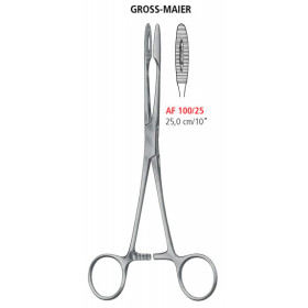 AF 100/25 щипцы для перевязочных материалов GROSS-MAIER, прямые, 25.0 см