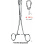 AF 200/18 щипці FOERSTER-BALLENGER, прямі, зубчасті, 18.0 см