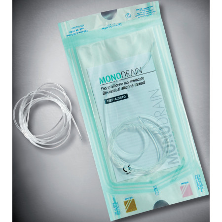 Біомедична силіконова нитка Mono-drain А.5510 Sapi med