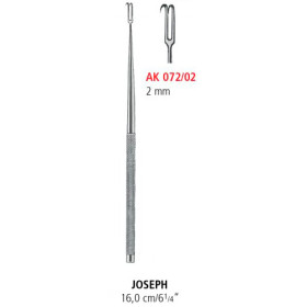 AK 072/02 крючок деликатный JOSEPH, 2 мм, 16.0 см