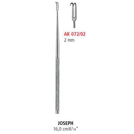 AK 072/02 гачок делікатний JOSEPH, 2 мм, 16.0 см