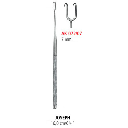 AK 072/07 гачок делікатний JOSEPH, 7 мм, 16.0 см