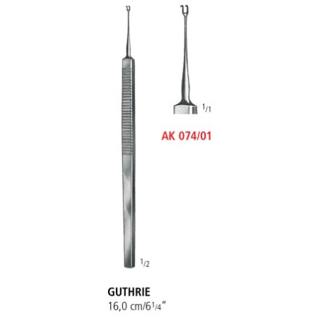 AK 074/01 гачок делікатний GUTHRIE, №1, 16.0 см