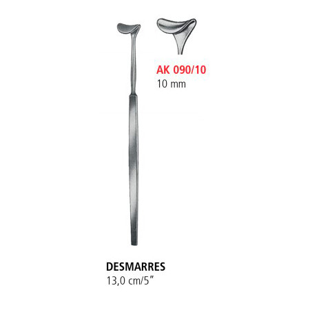AK 090/10 ретрактор DESMARRES, 10 mm, 13.0 см