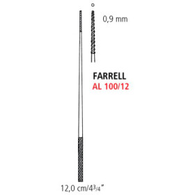 AL 100/12 ватодержатель FARREL, 0.9 mm, 12.0 см, круглый