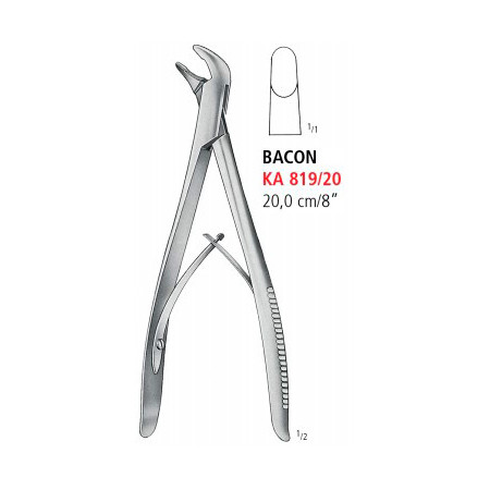 KA 819/20 ронджер кістковий BACON, 20.0 см