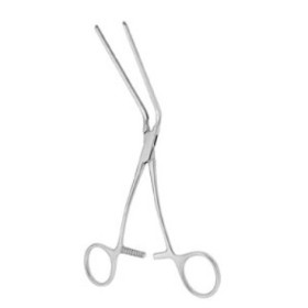 KK 457/20 щипцы атравматичные LELAND-JONES, изогнутые, 20.0 см