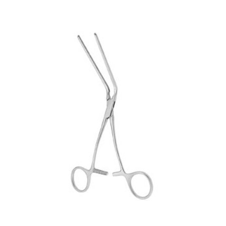 KK 457/20 щипці атравматичні LELAND-JONES, вигнуті, 20.0 см