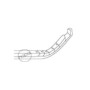 KO 165/03 щипці перфараторні FRONTAL SINUS, 70°, 3.0 mm