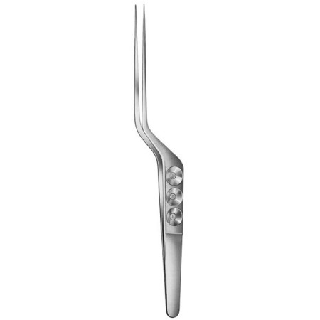 KS 026/09 микропинцет 0.9 мм, 24 см
